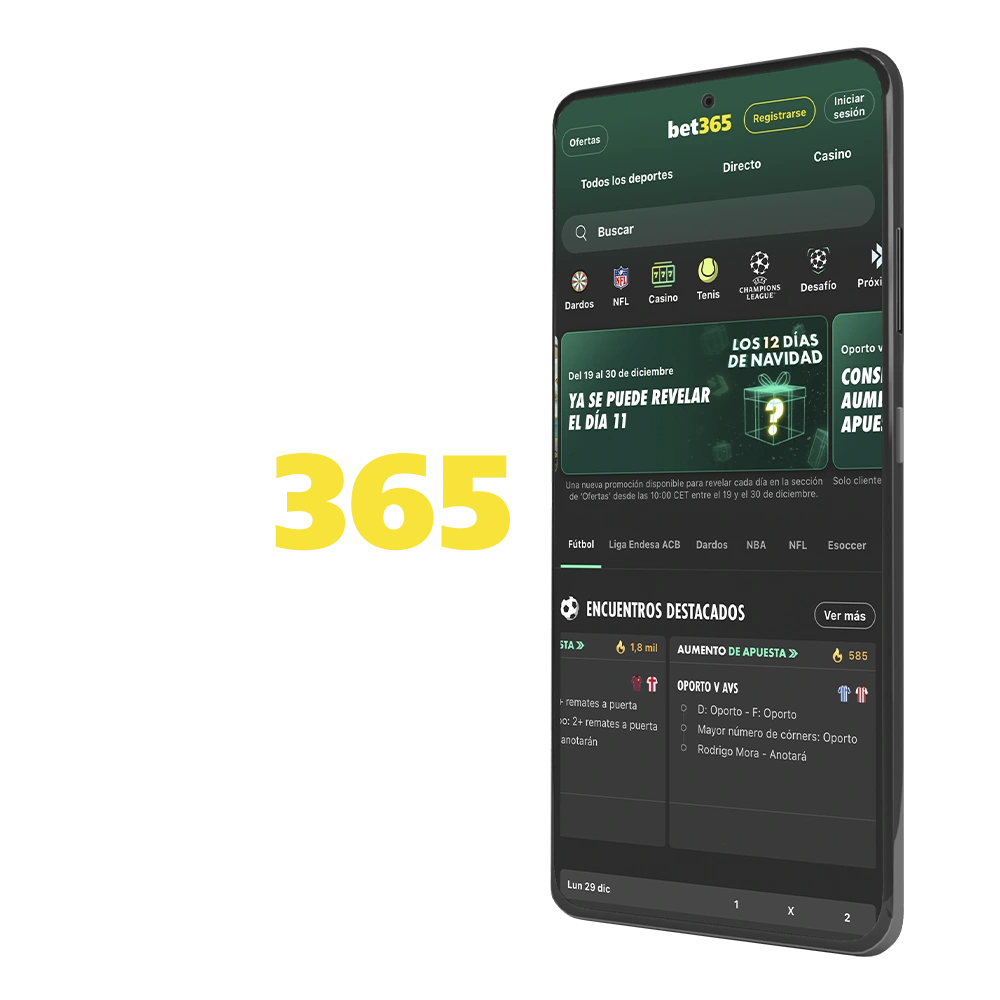 Obtén la App Android oficial de Bet365 en Chile con un bono de bienvenida y descarga rápida.