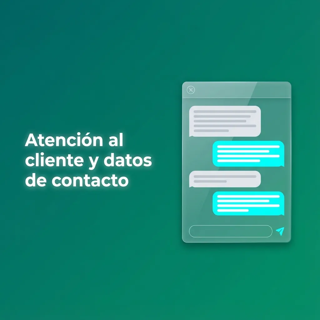 Ilustración de atención al cliente 24/7 con íconos de chat, correo, ayuda online y mensajes para usuarios de casino en Chile