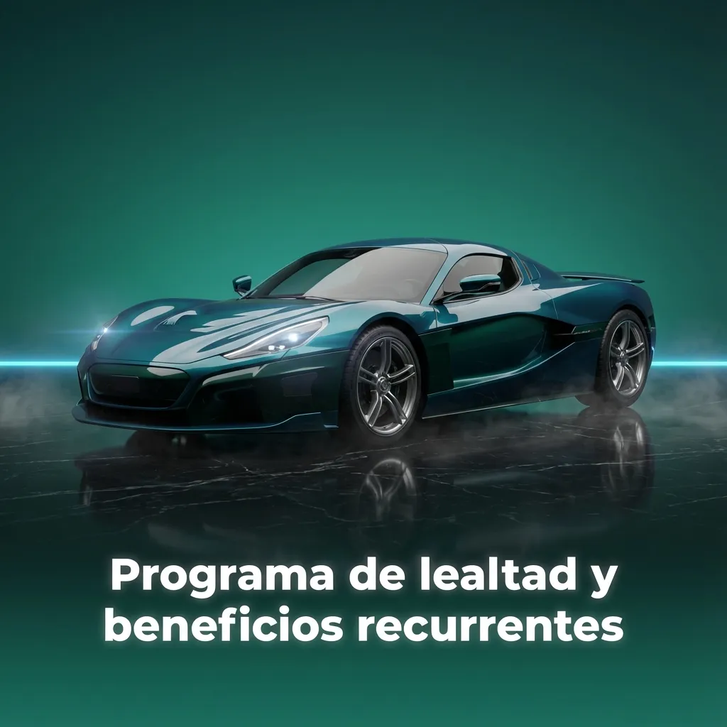 Ilustración de programa de lealtad con fichas de casino, deportes en línea y beneficios VIP recurrentes