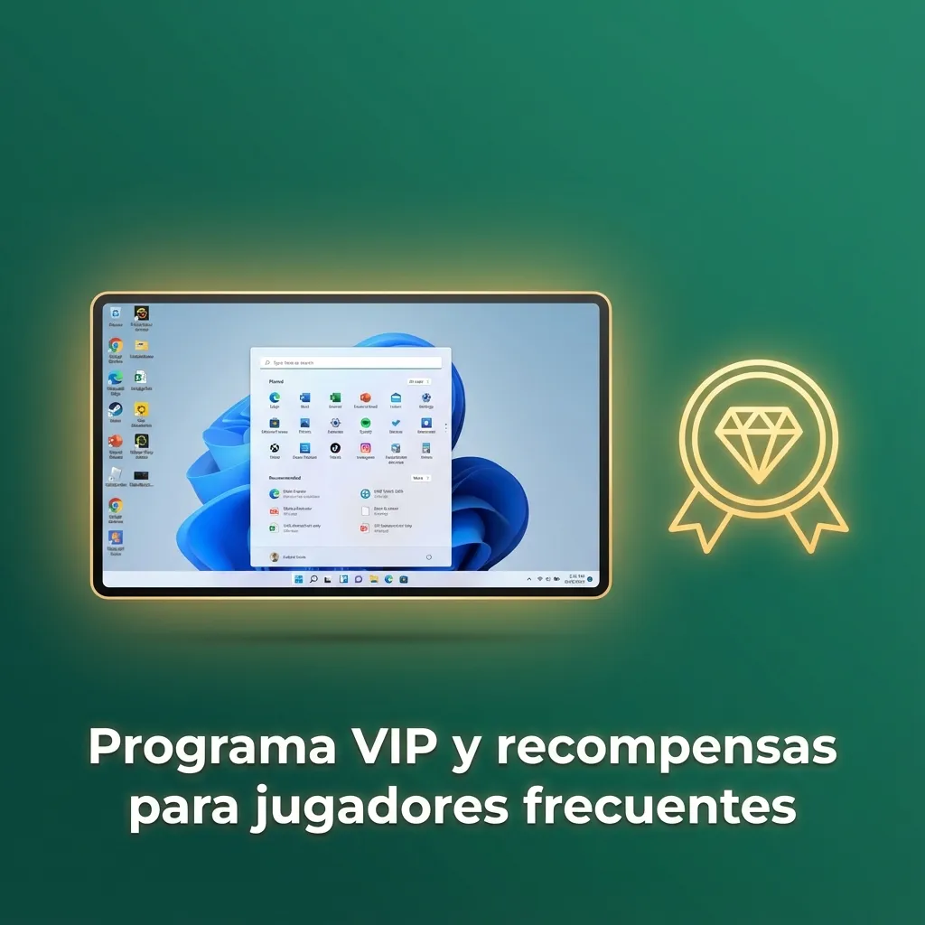 Ilustración de programa VIP Bet365 con jugador recibiendo recompensas, beneficios progresivos y atención prioritaria