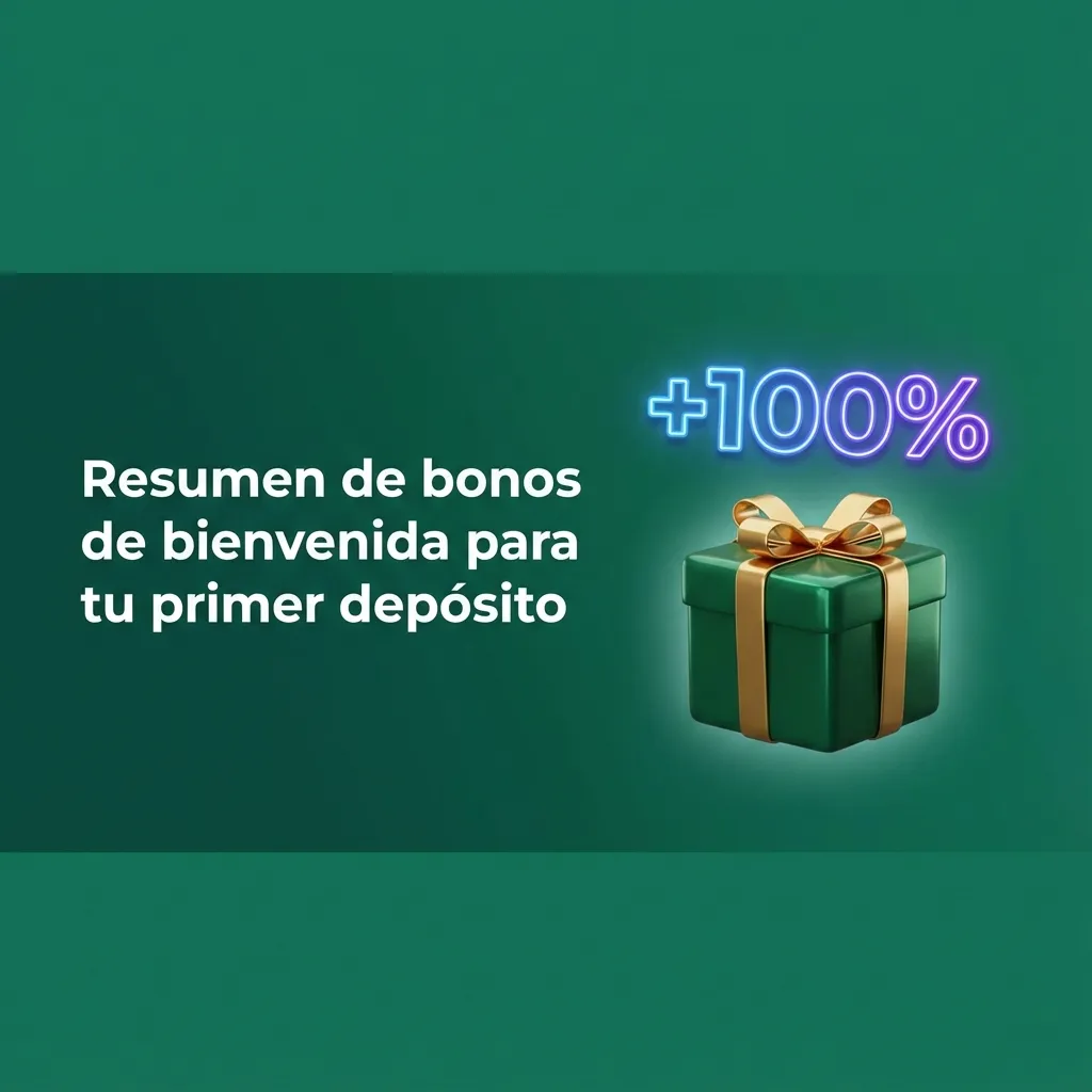 Tabla en español que resume bono de bienvenida del 100% hasta $30, rollover 20x y depósito mínimo de $5.000