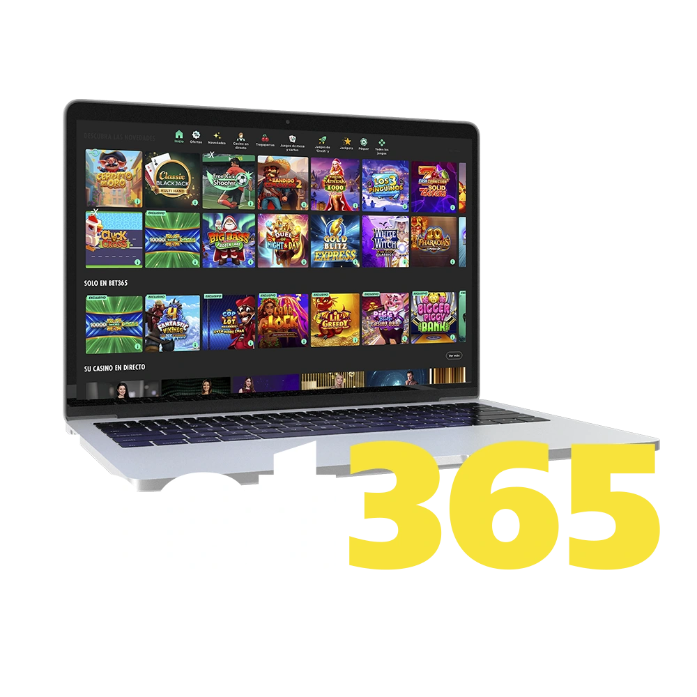 Entra al Casino de Bet365 y disfruta de una amplia variedad de juegos de mesa y cartas.