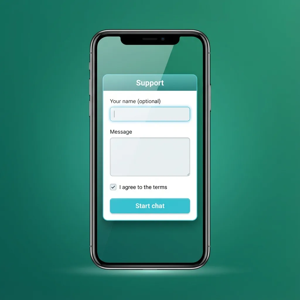 Ilustración de un iPhone con la app Bet365 abierta mostrando la pantalla de inicio de sesión en español