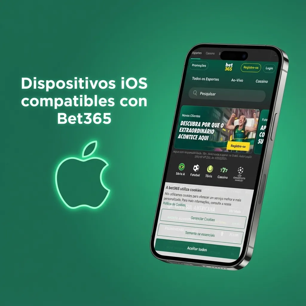 Lista de iPhones y iPads compatibles con la app web Bet365 en Chile, destacando modelos recientes de Apple