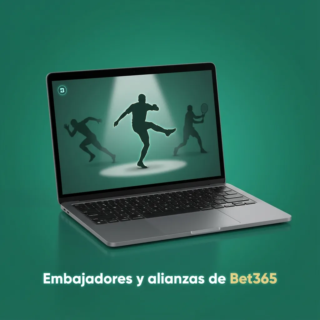 Gráfico sobre embajadores y alianzas globales de Bet365 con clubes y ligas europeas y su presencia visible en Chile