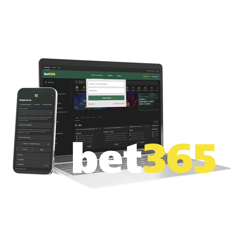 Completa tu Registro en Bet365 y accede a un mundo de entretenimiento y premios.