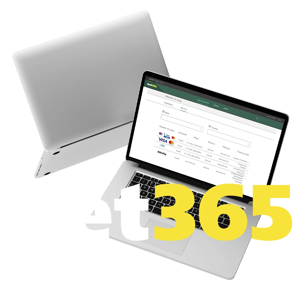 Solicita tu Retiro en Bet365 y recibe tus ganancias de forma rápida y segura.