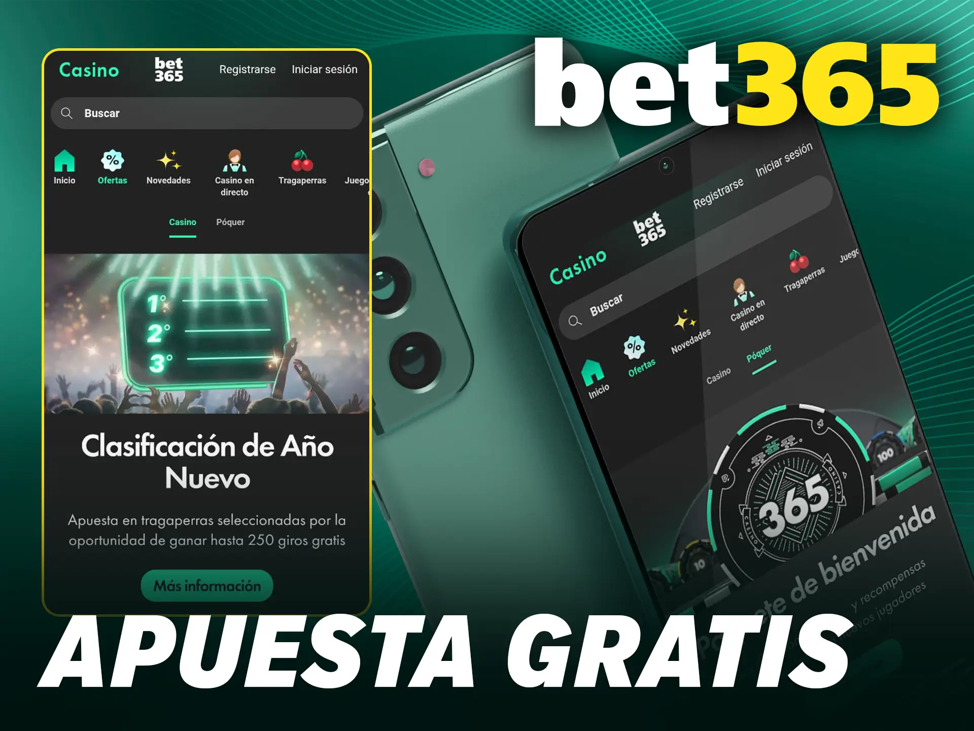 Usa tu apuesta gratis de Bet365 en Android y gana sin arriesgar tu propio dinero.