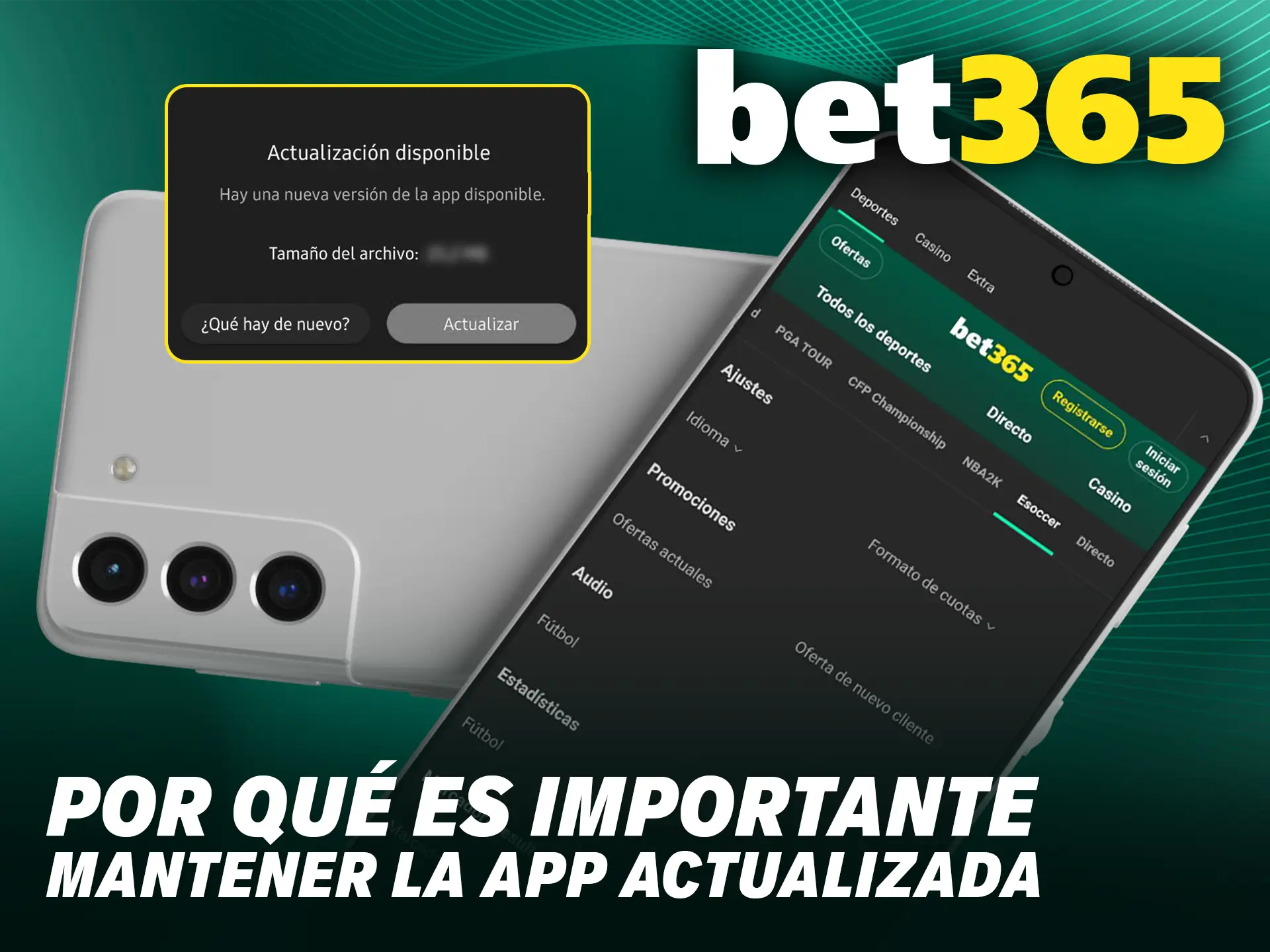 Entiende por qué es importante mantener la app de Bet365 actualizada para garantizar tu seguridad.