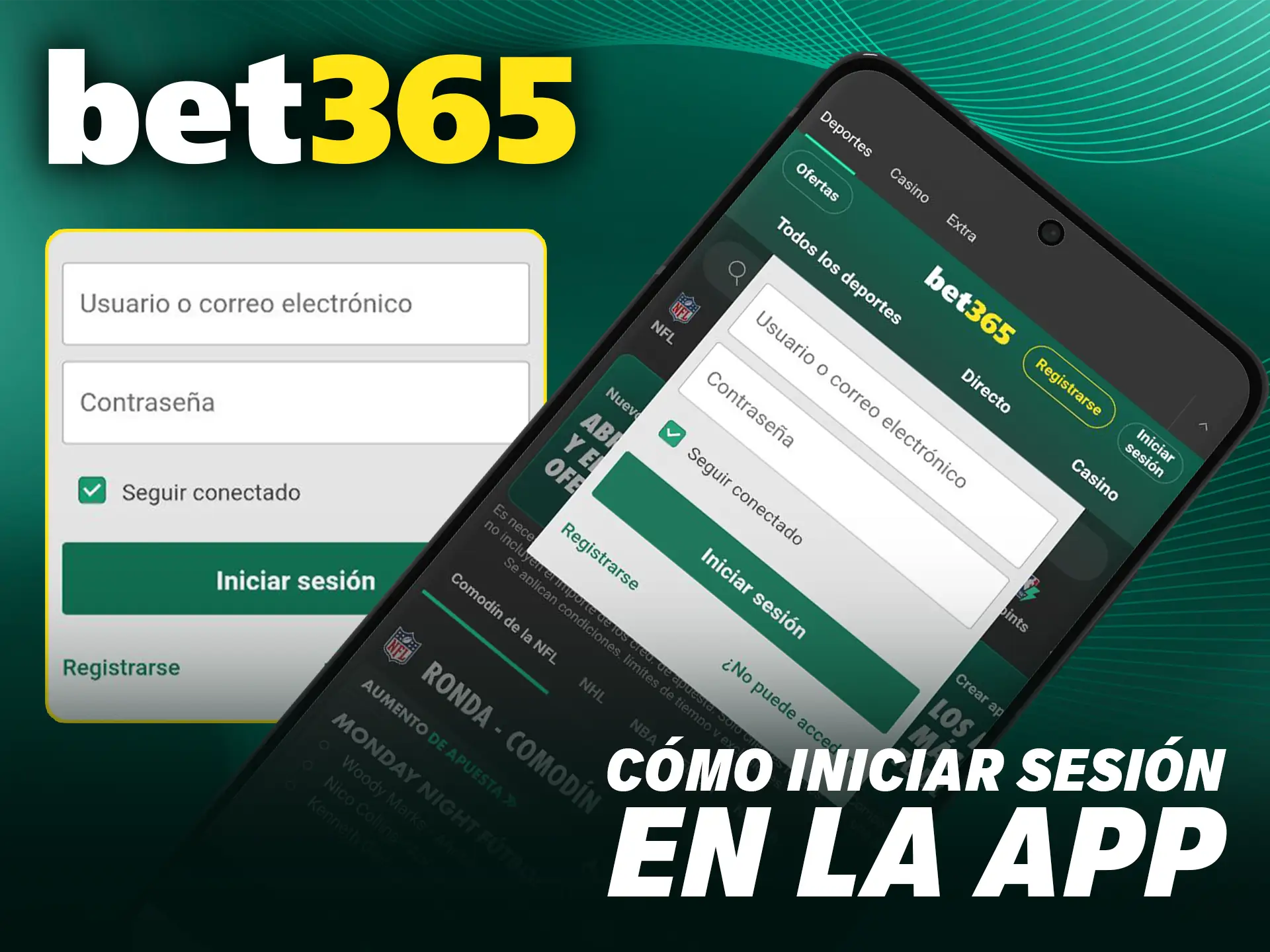 Descubre cómo iniciar sesión en la app de Bet365 y mantén tu cuenta siempre activa.
