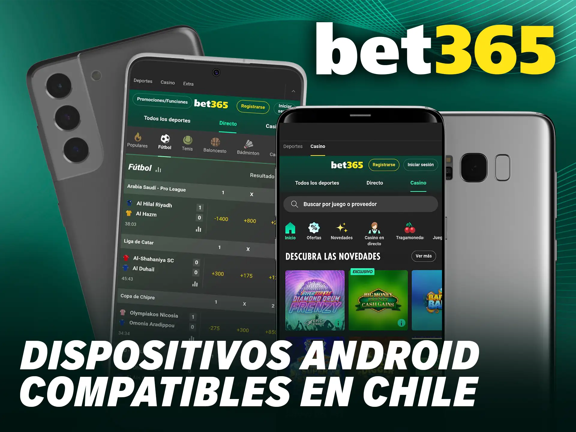 Consulta los dispositivos Android compatibles en Chile para la mejor experiencia en Bet365.