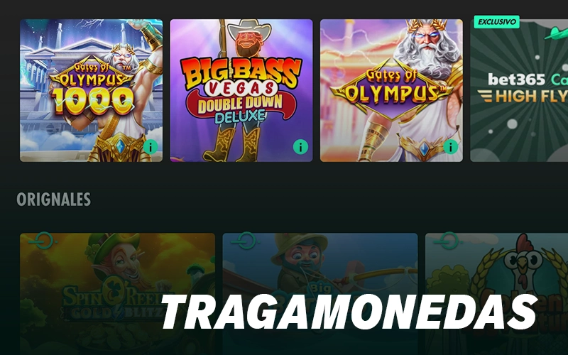 Gira las tragamonedas del casino online de Bet365 y busca el gran premio acumulado.