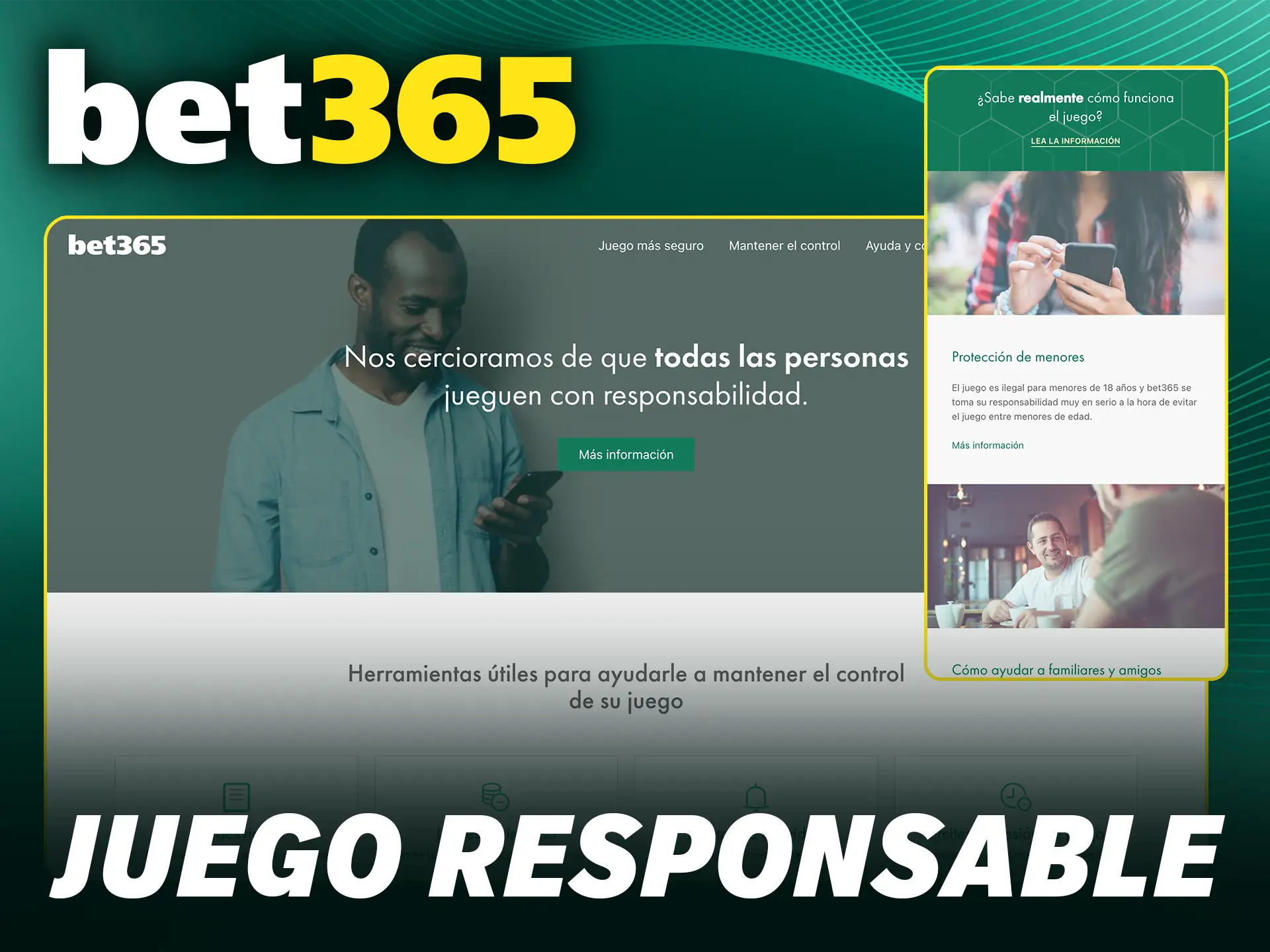 Practica el juego responsable en Bet365 Chile con nuestras herramientas de autoexclusión.