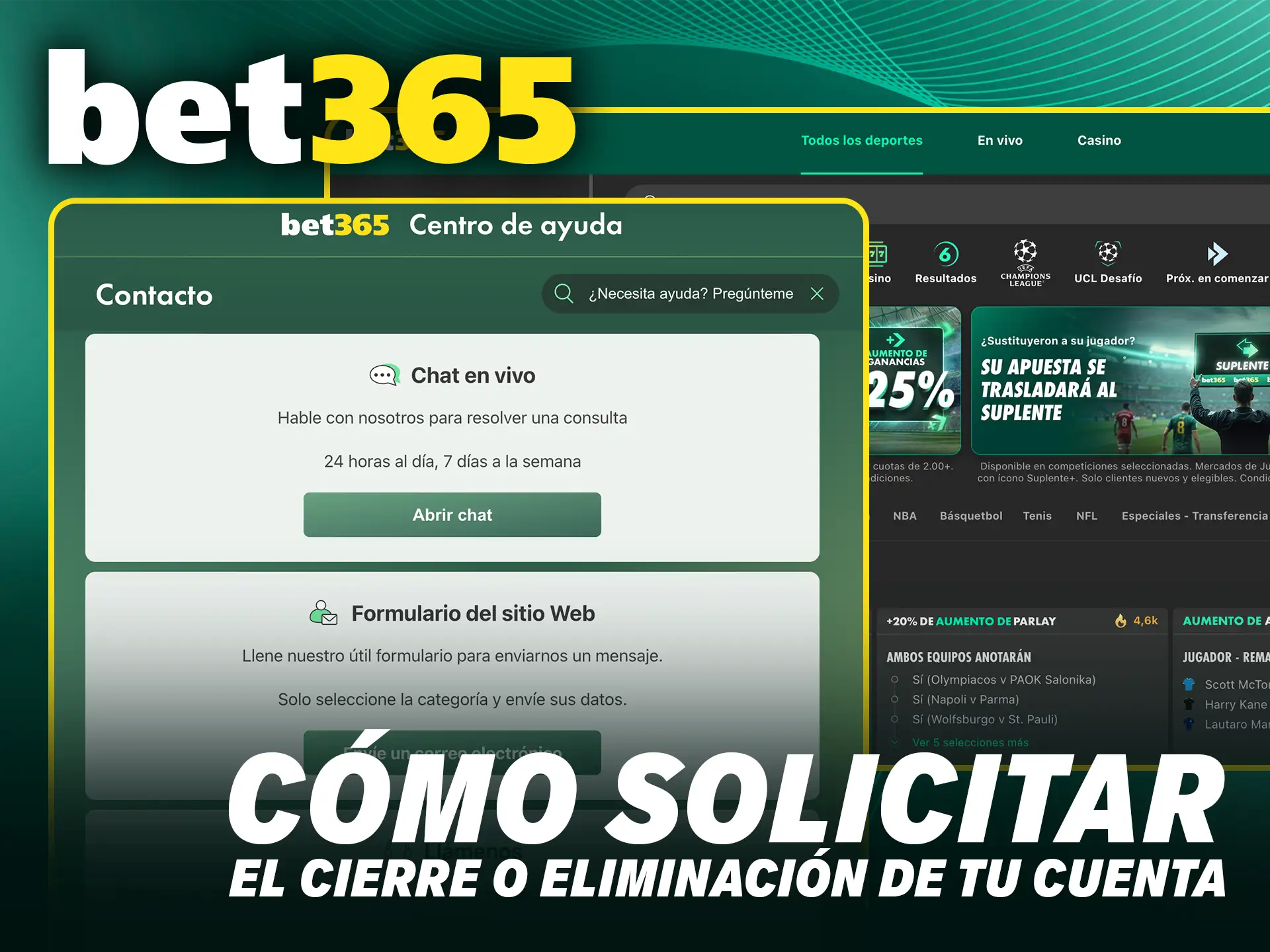 Realiza la recuperación de contraseña de tu cuenta Bet365 si has olvidado tus datos de acceso.