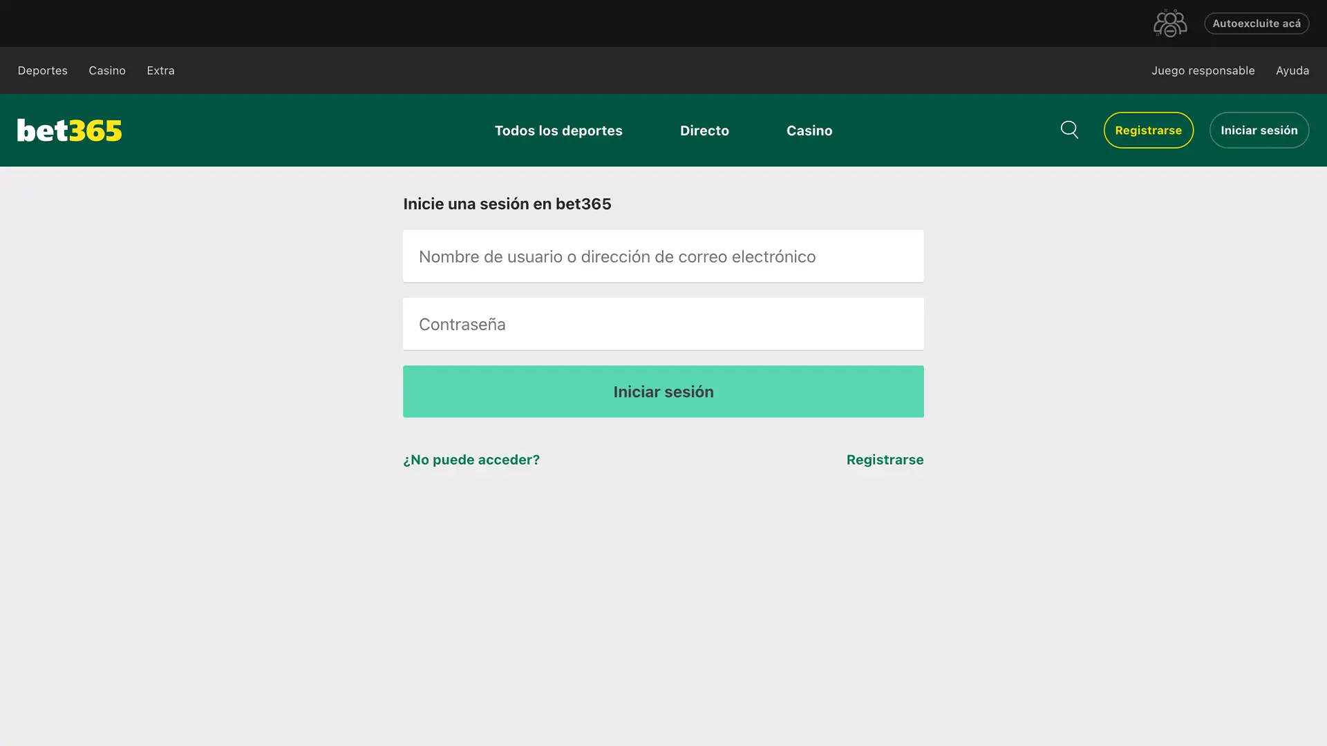 Revisa tu correo y accede a tu cuenta de Bet365 para validar tu identidad y comenzar a ganar.