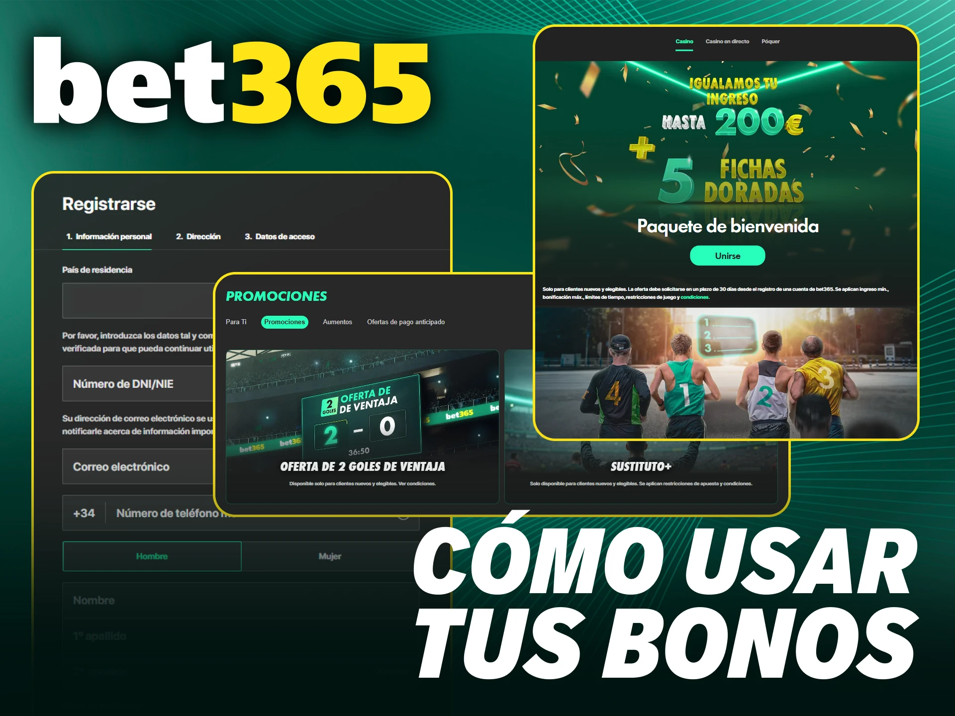 Aprende a utilizar tus bonos en Bet365 siguiendo esta guía detallada.